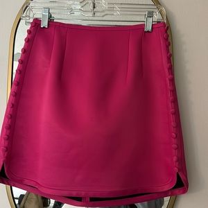 Never worn satin like material miniskirt